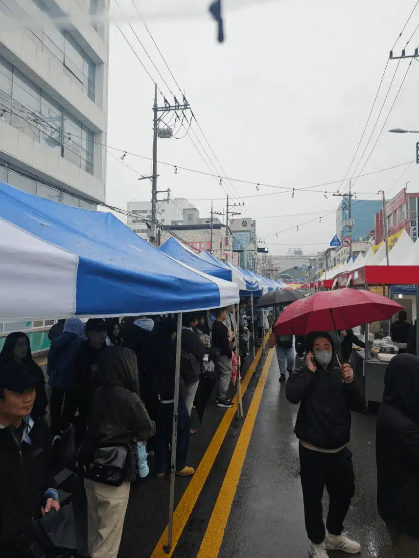 구미 라면축제 해물라면 비주얼