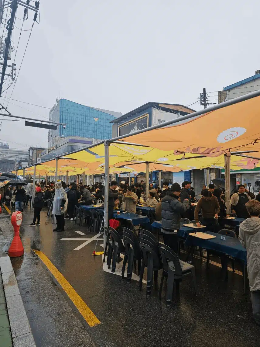 구미 라면축제 해물라면 비주얼