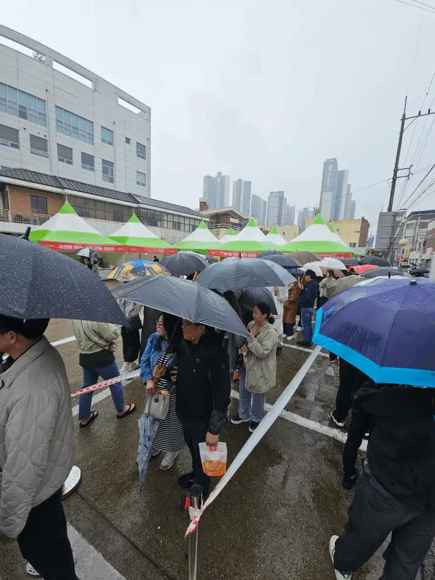 구미 라면축제 해물라면 비주얼