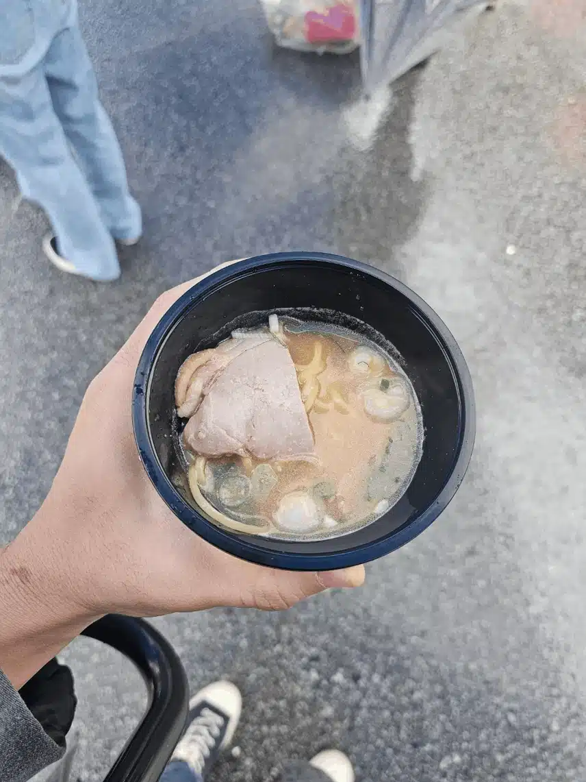 구미 라면축제 해물라면 비주얼