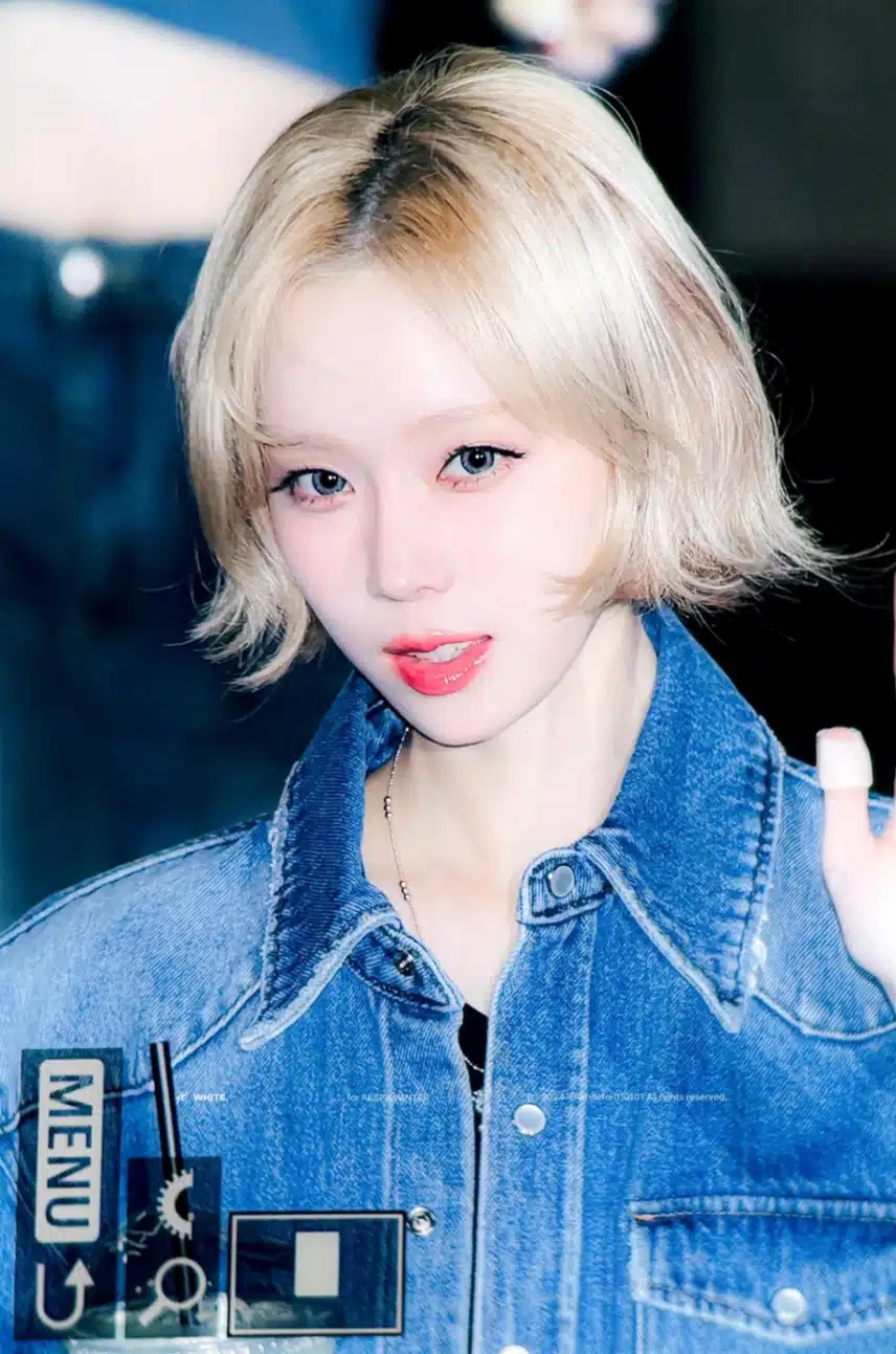 가발아니고 자른 머리라고 말해준 윈터☃️