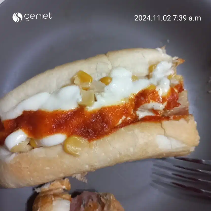 아침은 빵으로,,