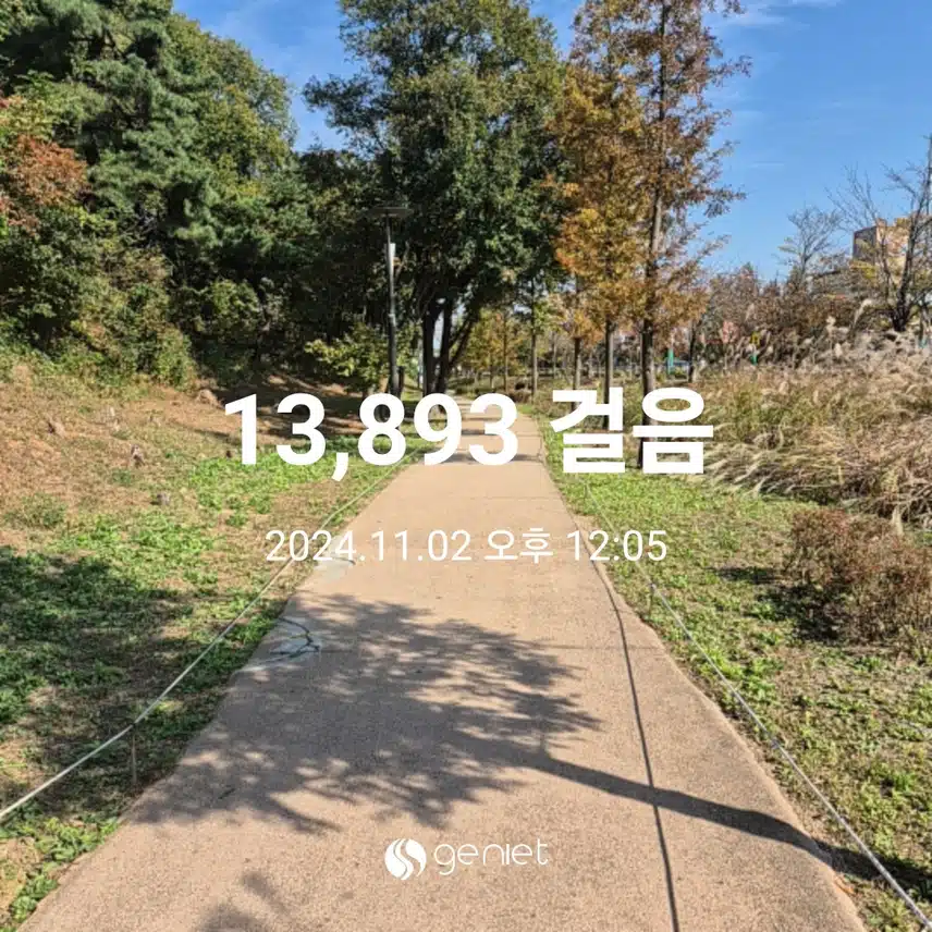 만보걷기 완료 하였습니다 ~^^