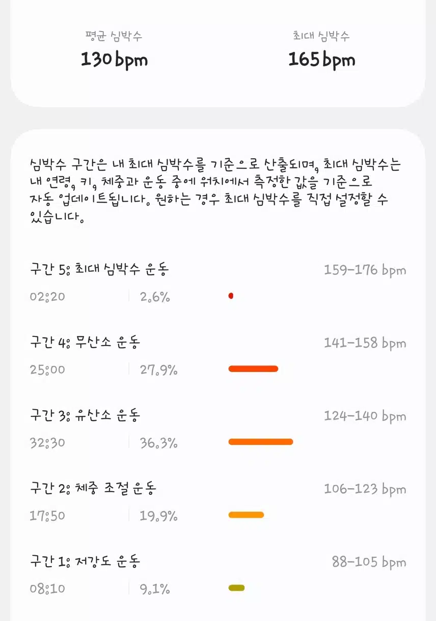 아침 러닝