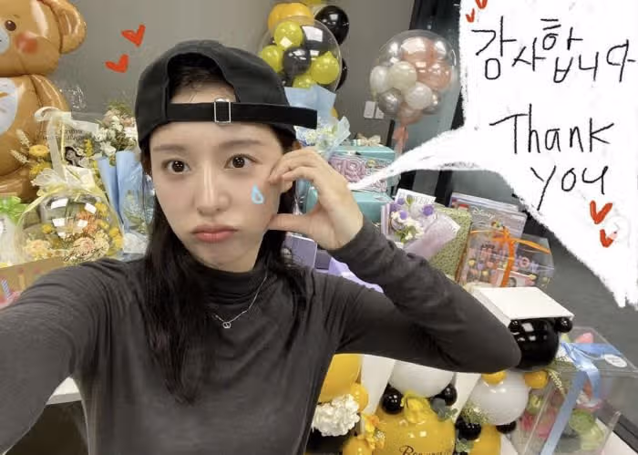 김지원, 역대급 생일선물에 눈물 