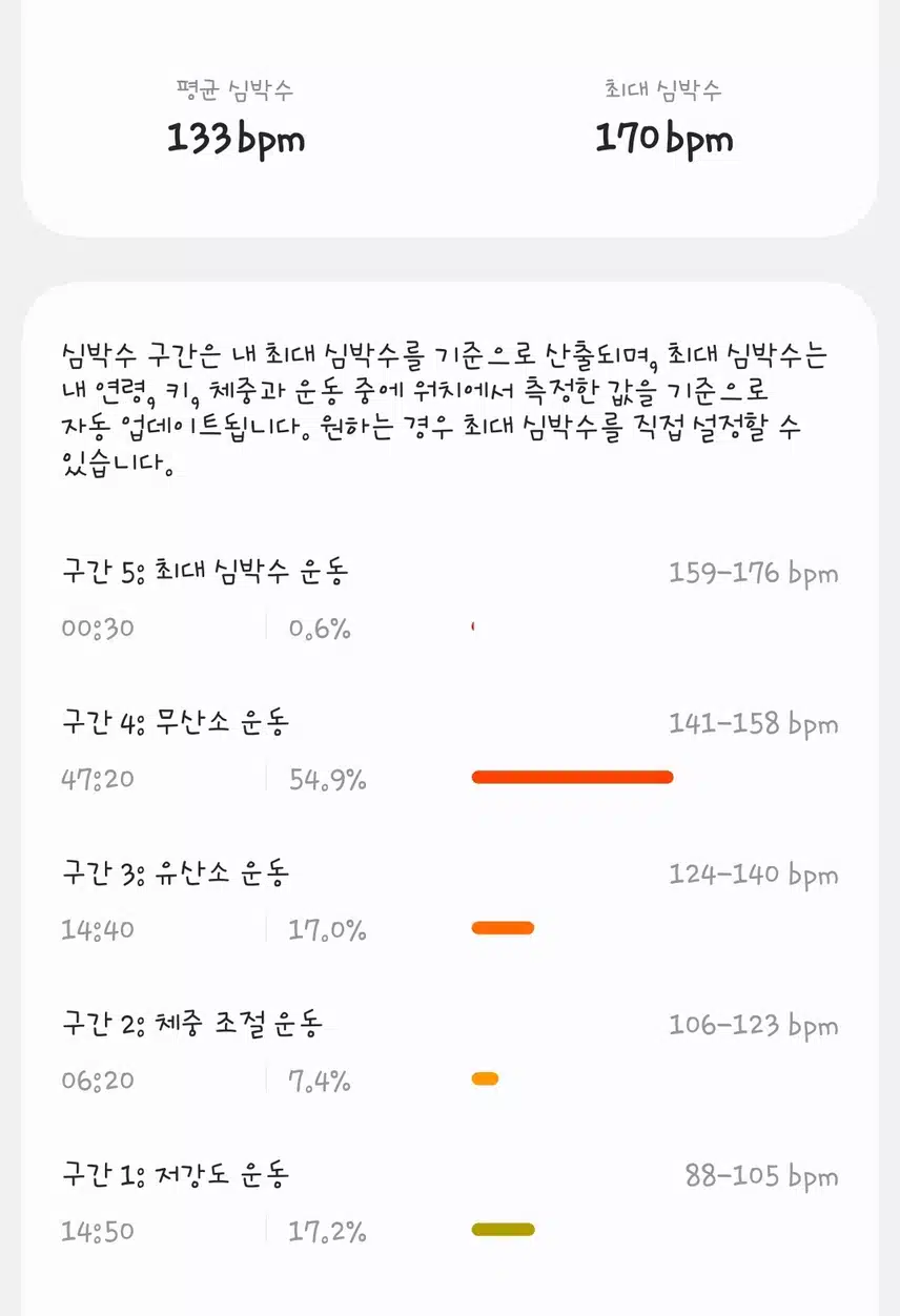 오전 러닝