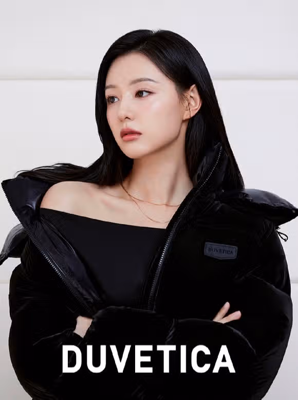 지원님은 패딩도 고급스럽고 우아하게 소화해요