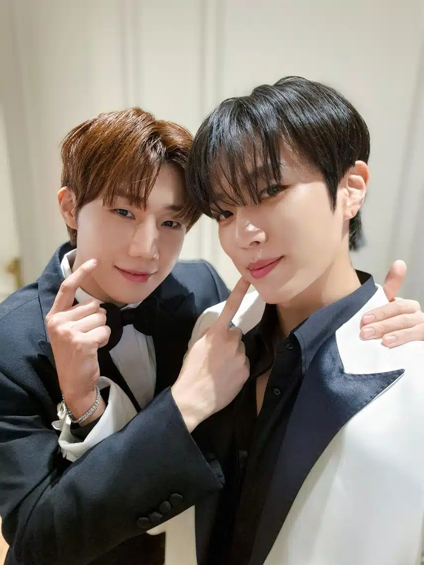  인피니트 15주년 콘서트 기념 투샷 사진들