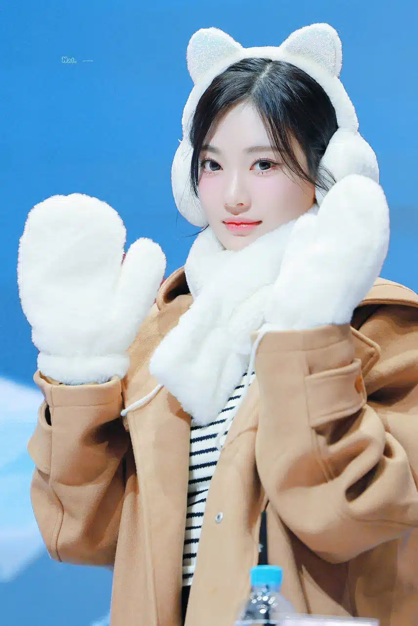 아는 하얼빈 중녀 중에 가장 겨울템 잘어울려요