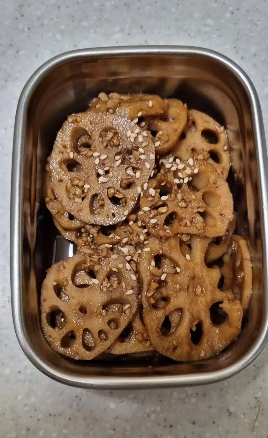 연근조림