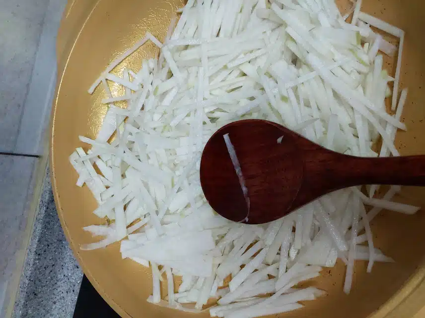 무나물