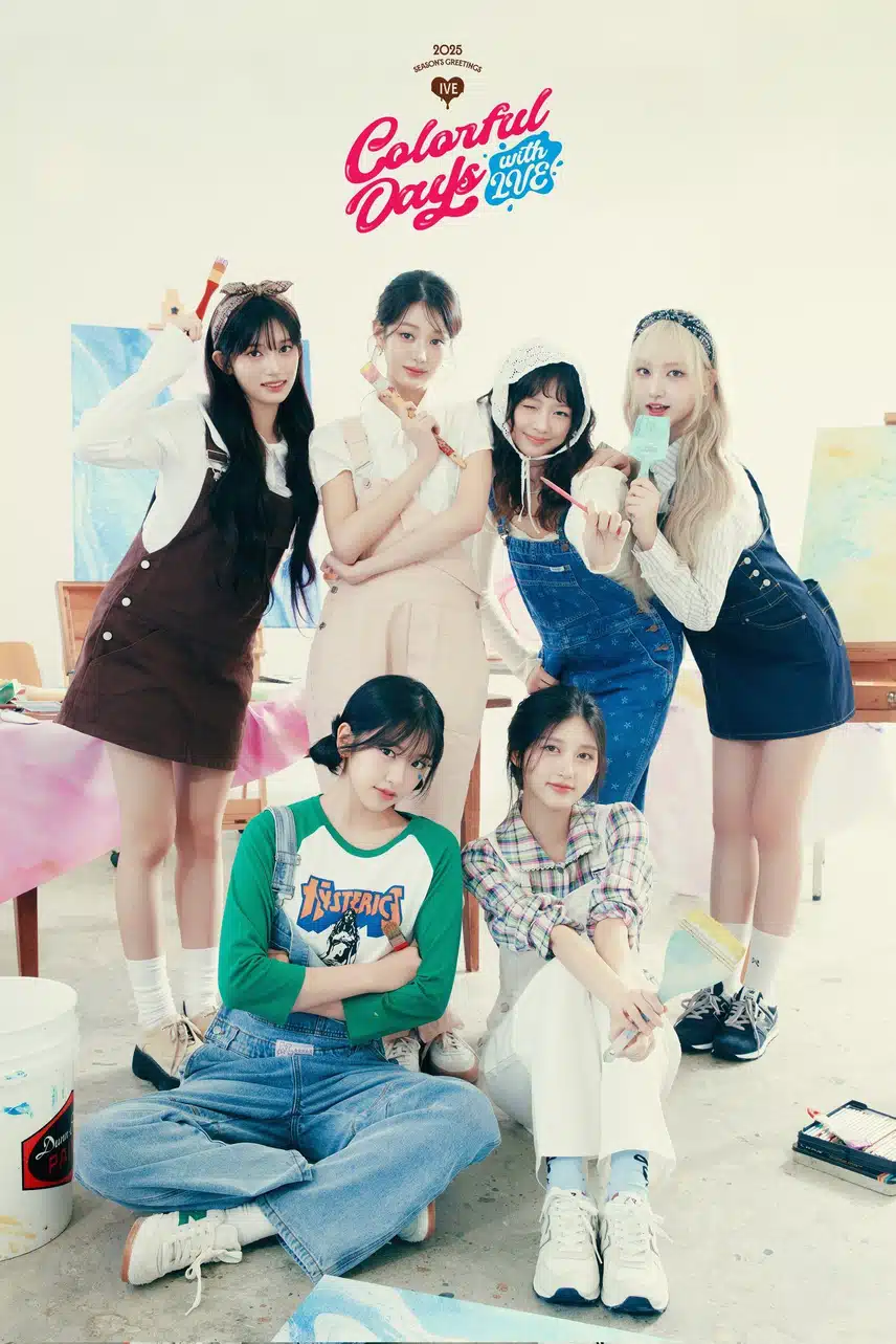 아이브 2025 시즌그리팅 <Colorful Days with IVE> 컨셉포토