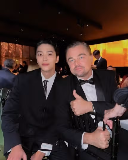 레전드, 디카프리오와 투샷!