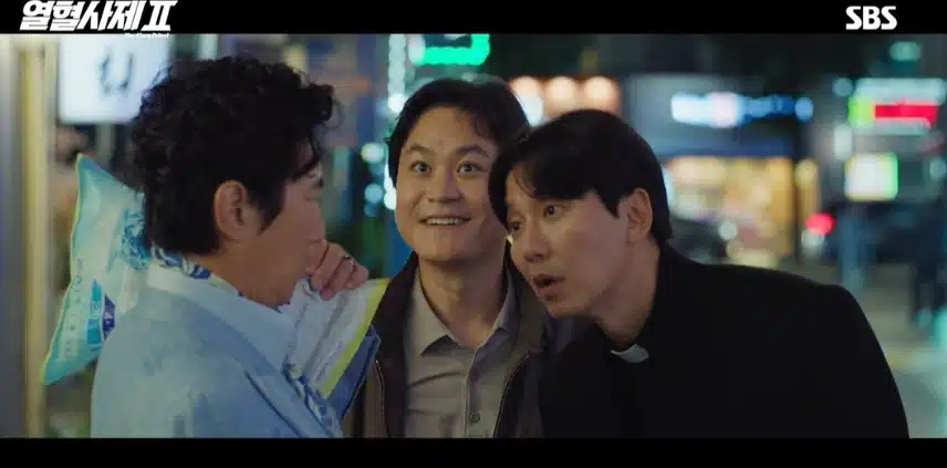 열혈사제2  지난주 시작했어요.  주요인물 1.2화 줄거리 스포있음