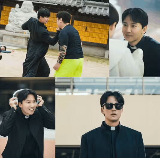열혈사제2' 김남길, 비비 김형서 만났다 