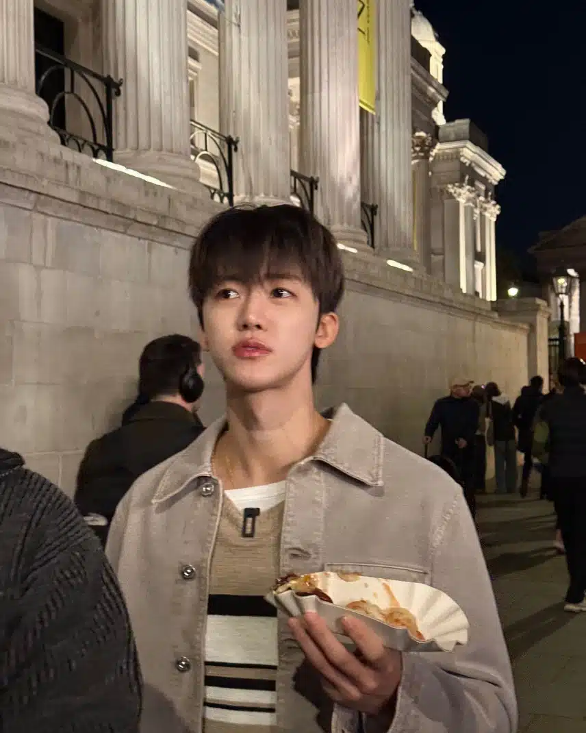 런던에서도 얼굴공격 심하게 하는 nct 재민