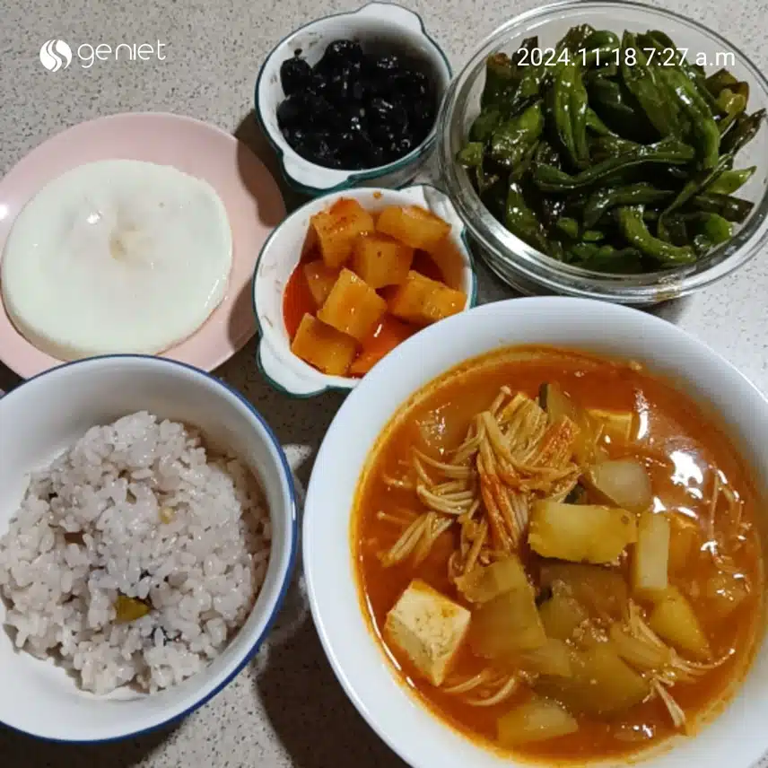 아침밥먹기 