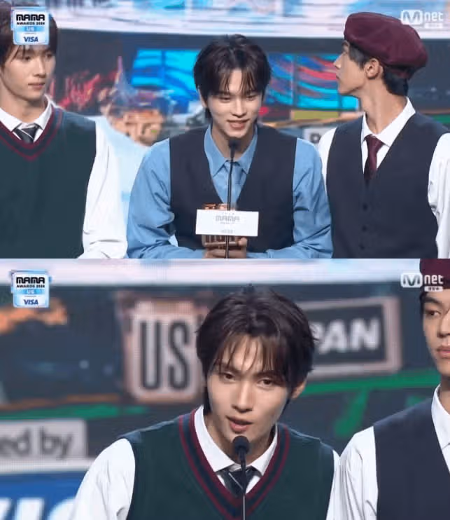 마마에서 남자 신인상 수상한 투어스 너무나 축하해요!!