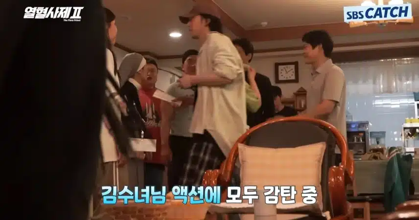 열혈사제2  메이킹 존잼입니다. 드라마가  재밌는이유가  여기있어요