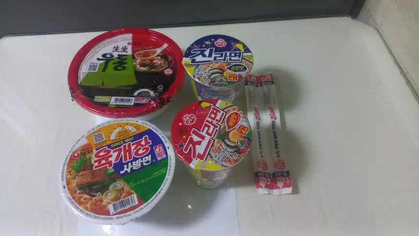 회원님들이 좋아하시는 컵라면류는 무엇인가요?