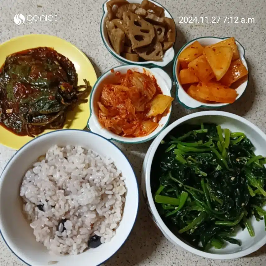 아침밥먹기 