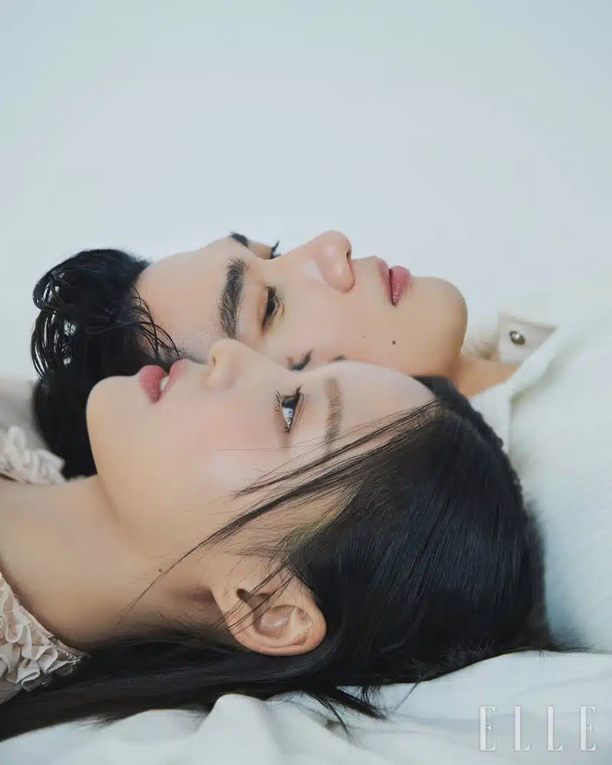Sesión fotográfica de la tienda de iluminación Um Tae-goo y Kim Seol-hyun para Elle.jpg
