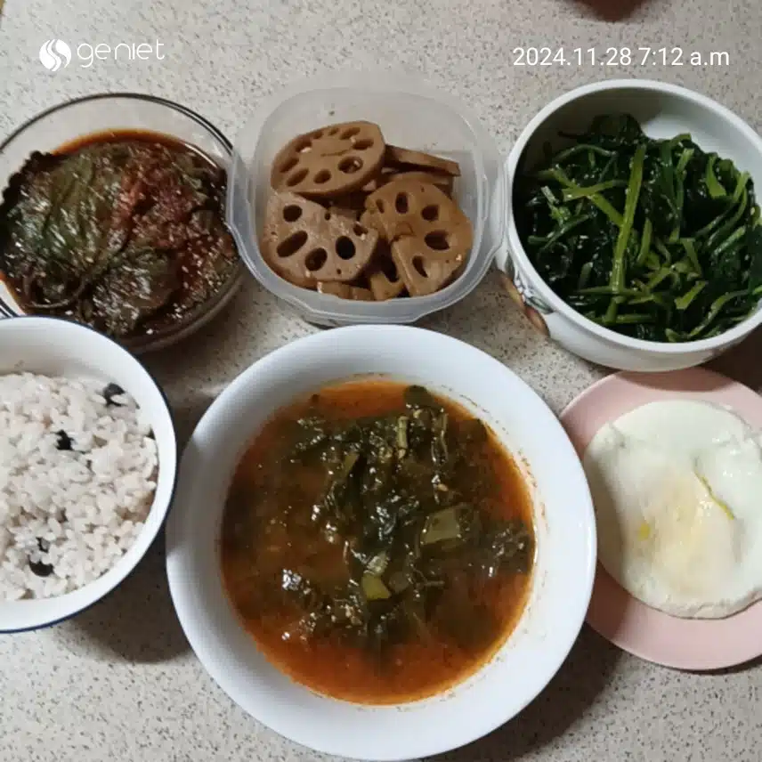 아침밥먹기 