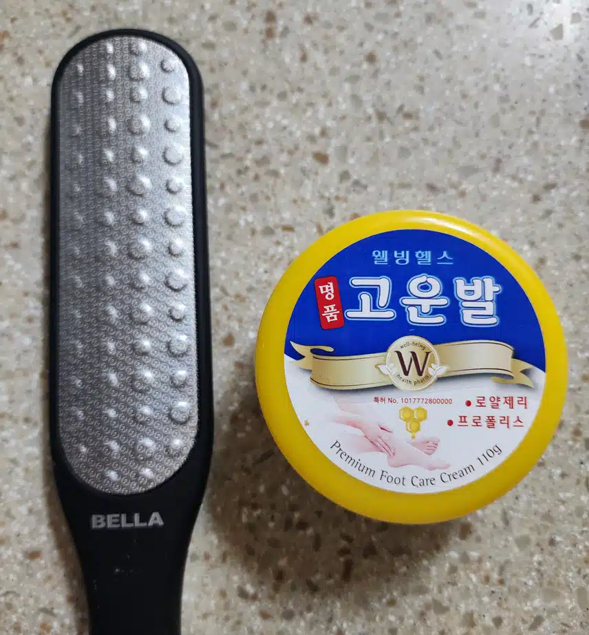 겨울이 오면 발뒤꿈치 갈라짐 때문에 고민이네요ㅜ