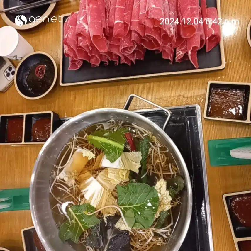 오늘저녁 샤브샤브