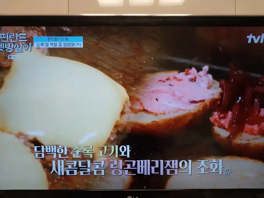 필란드 셋방살이 순록버거