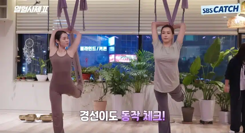 상큼한 동작 받은 경선이  생각보다 잘하네요