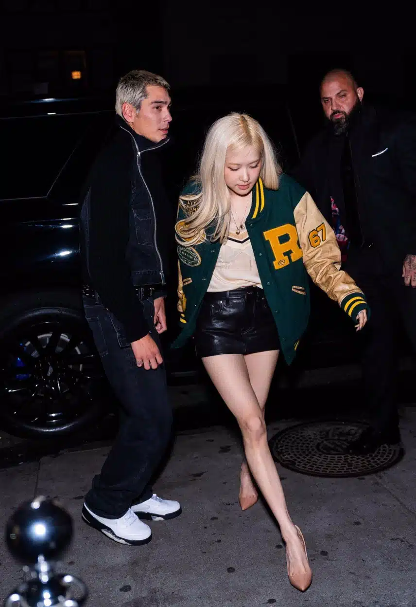 뉴욕에서 신곡 뮤비 남자주인공과 로제