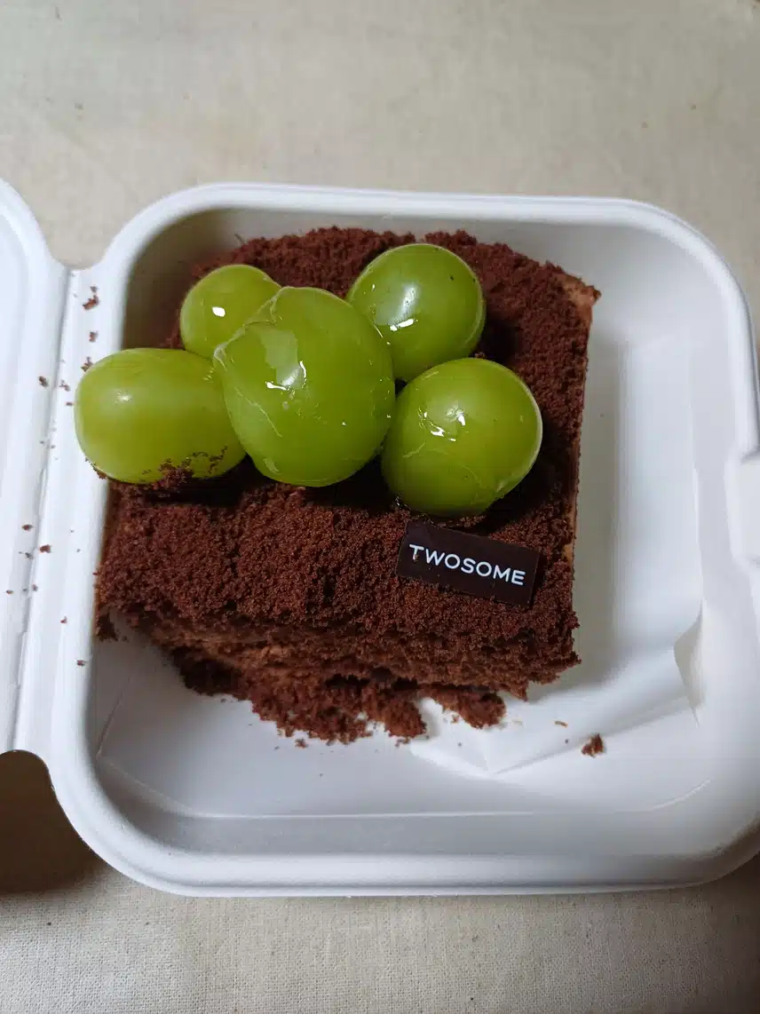 케잌 먹어요 