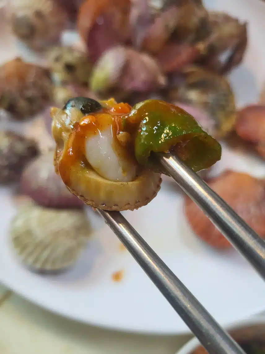 🍢가리비 먹어요 😄
