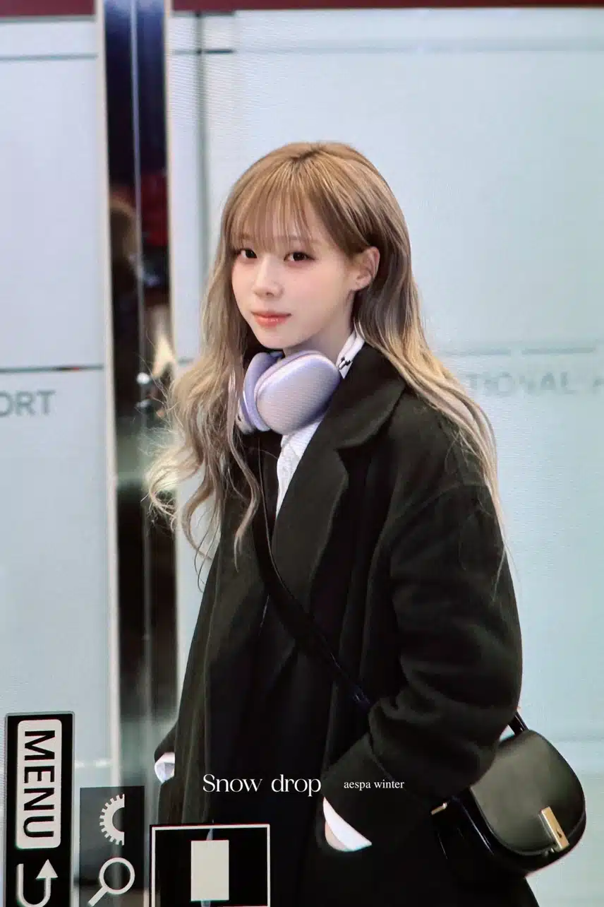 오늘 상하이 팬싸 마치고 한국에 돌아온 에스파 프리뷰jpg
