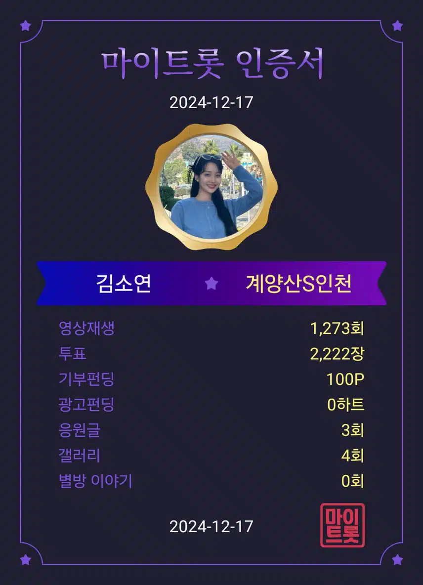 만능트롯걸 김소연