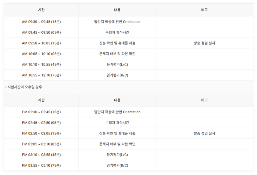 2026 신규간호사 채용 대비! 2025 토익시험 일정 알아보기!