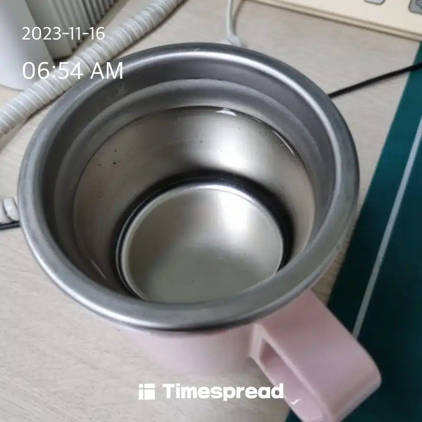 공복에 물한잔 