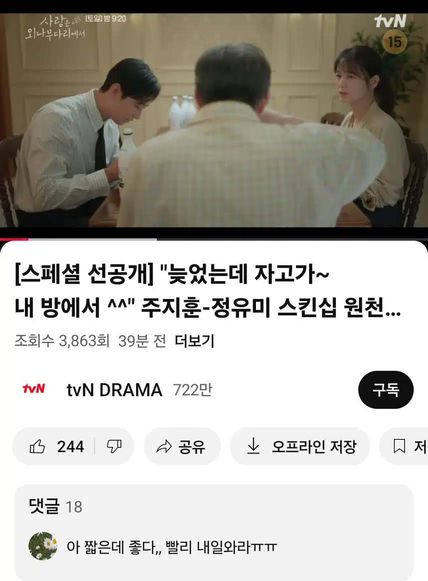 선공개는 사랑입니다