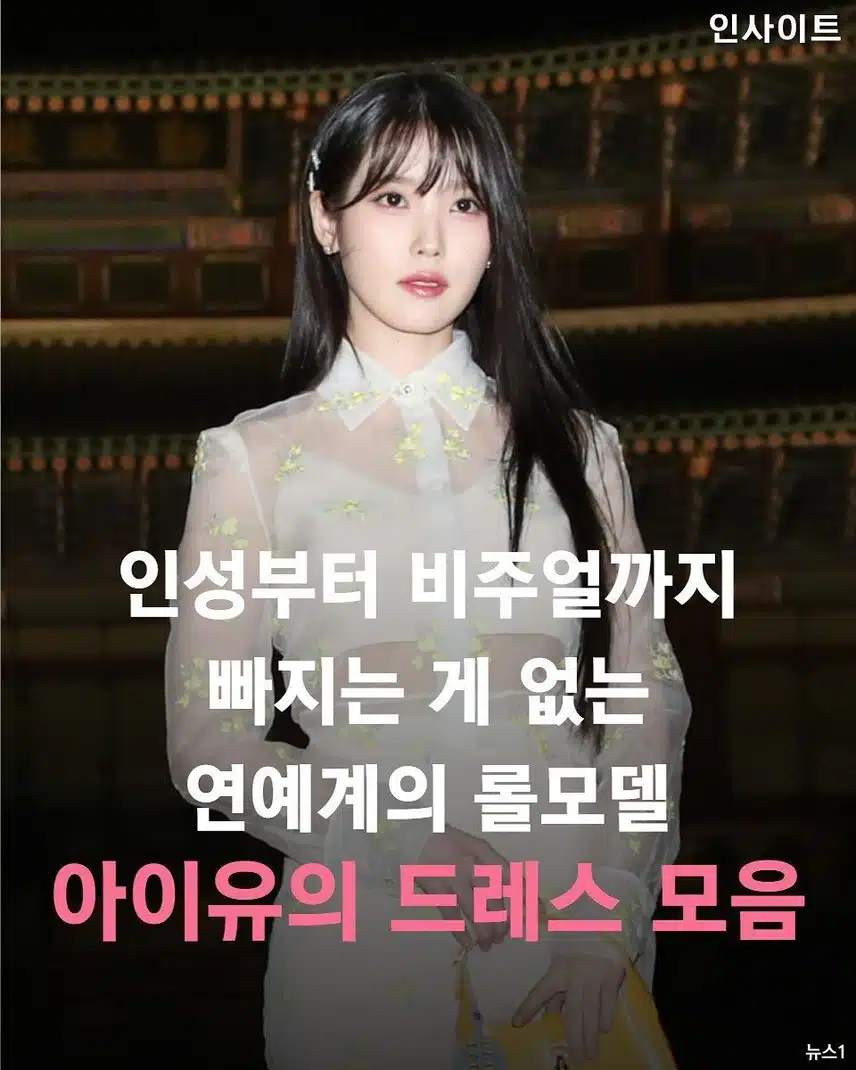 아이유 드레스 모음집