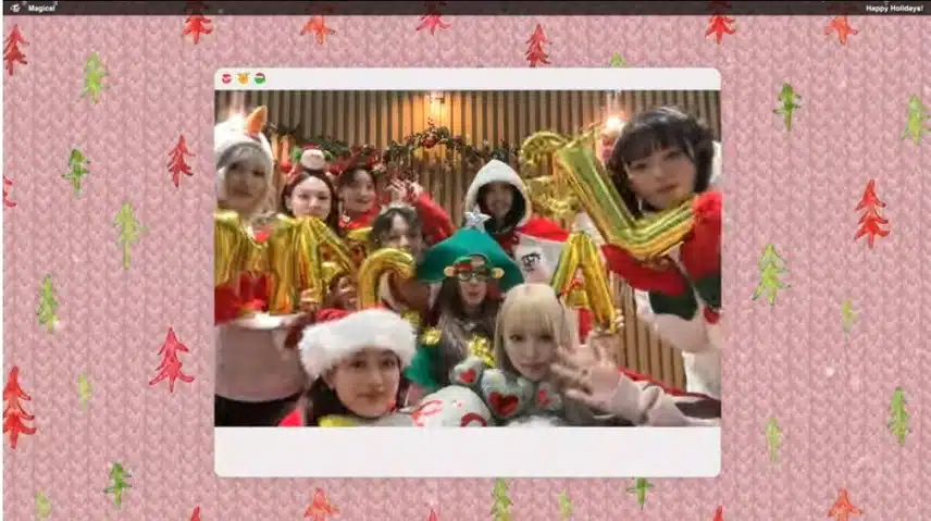 트와이스 'Magical' 해피 홀리데이 영상!