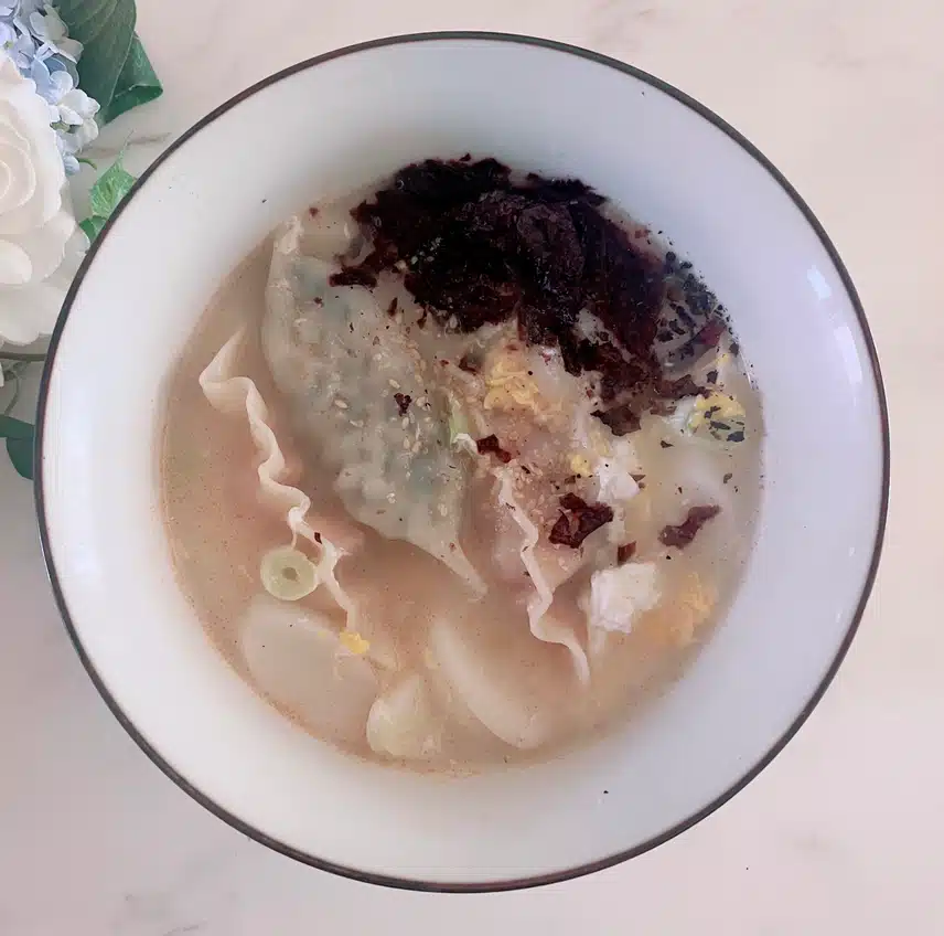 🥟새해라서 만두 떡국 