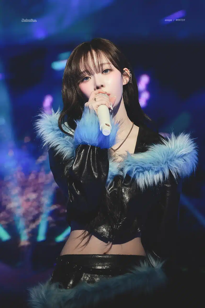 어제 가요대제전 에스파 고화질jpg