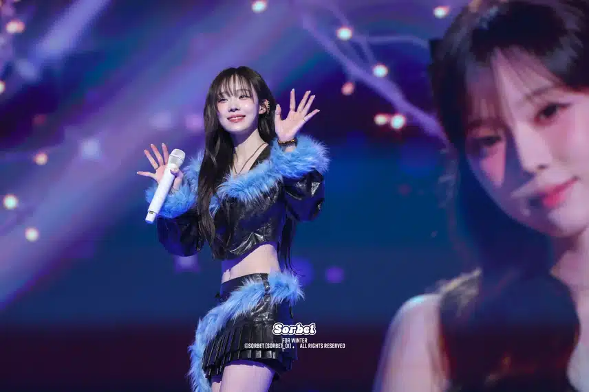어제 가요대제전 에스파 고화질jpg