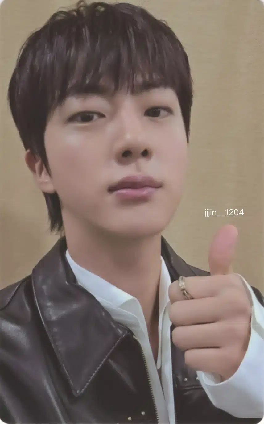 시세가 한남더힐? 방탄 진 해피 앨범 특전포카들 모아봤다