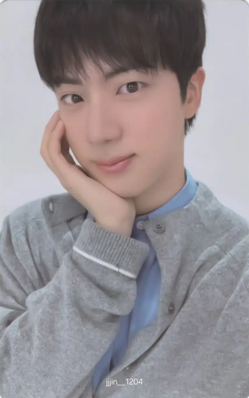 시세가 한남더힐? 방탄 진 해피 앨범 특전포카들 모아봤다