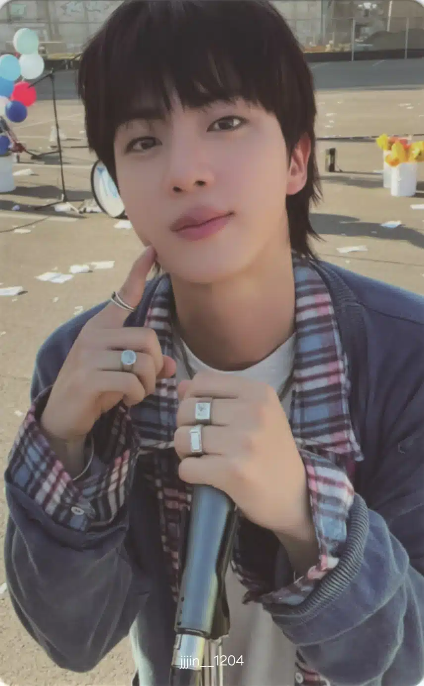 시세가 한남더힐? 방탄 진 해피 앨범 특전포카들 모아봤다