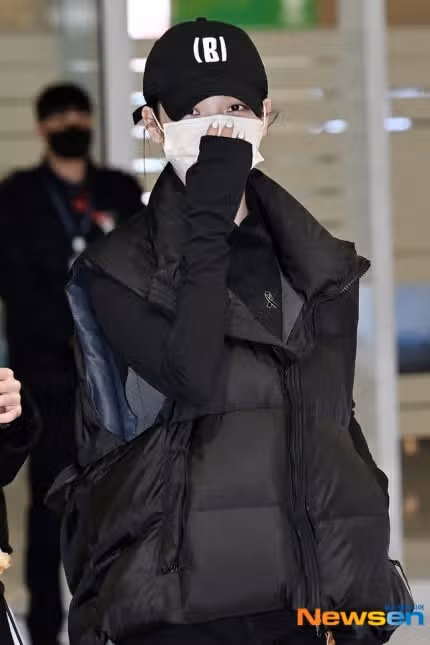 오늘 일본 골드디스크 어워즈 끝나고 한국에 돌아온 에스파 기사사진jpg