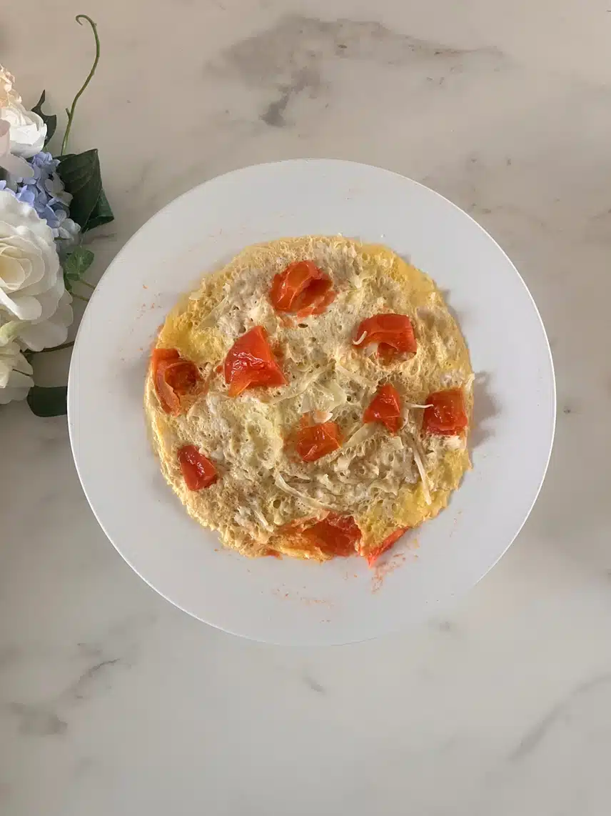 공복 운동후 🔥따뜻한 식사 🍅🥚순두두야채계란찜