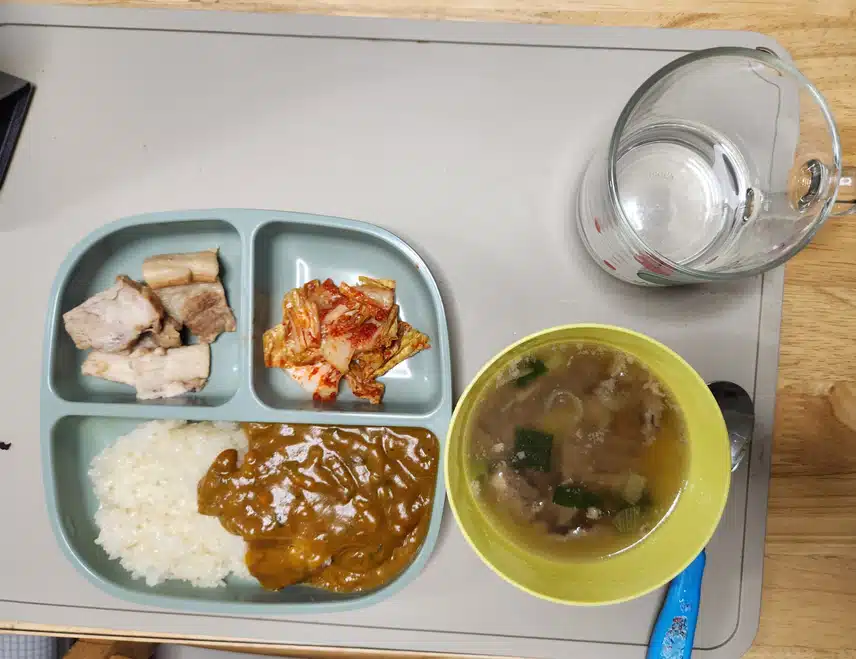 오늘 아이 저녁식사